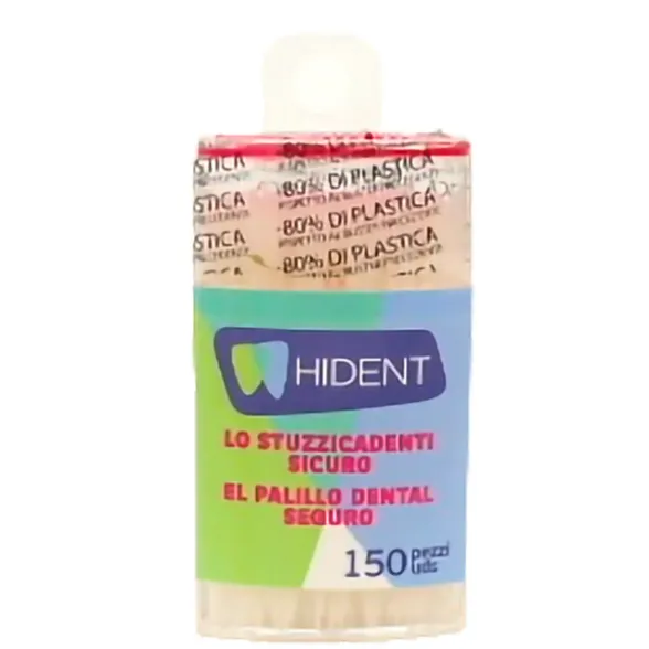 HIDENT LO STUZZICADENTI SICURO 150 PZ