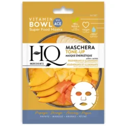 HQ MASCHERA VISO IN TESSUTO BOWL TONE UP RIGENERANTE E ILLUMINANTE