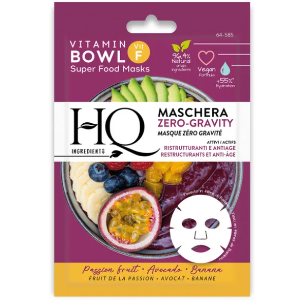 HQ MASCHERA VISO IN TESSUTO ZERO GRAVITY RISTRUTTURANTE E ANTIAGE
