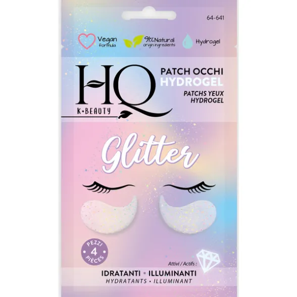 HQ PATCH OCCHI HYDROGEL IDRATANTI, ILLUMINANTI 4 PEZZI