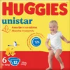 HUGGIES PANNOLINI BIMBO UNISTAR 6XL 15-30 KG.12 PZ.