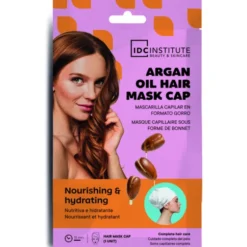 IDC INSTITUTE MASK CAP OIL HAIR ARGAN NUTRIENTE E IDRATANTE