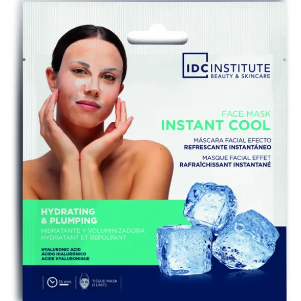 IDC INSTITUTE MASK FACE INSTANT COOL HYDRATING & PLUMING 30 GRAMMI