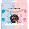 IDEA PARTY LETS CELEBRATE KIT 6 PZ GENDER REVEAL GIRL OR BOY
