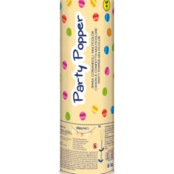 IDEA PARTY POPPER SPARA CORIANDOLI MULTICOLOR CM 20