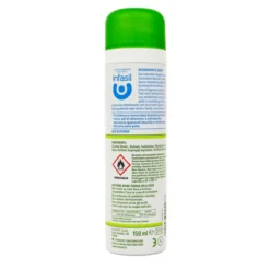INFASIL DEODORANTE SPRAY NEUTRO SENSAZIONI NATURALI ANTIMACCHIA FRESCA FRAGRANZA CON OLIO ESSENZIALE 150 ML