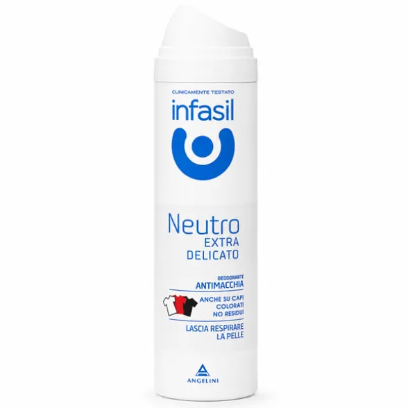 INFASIL DEODORANTE SPRAY NEUTRO EXTRA DELICATO ANTIMACCHIA 150 ML