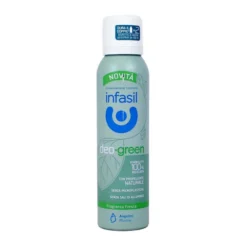 INFASIL GREEN DEODORANTE SPRAY FRAGRANZA FRESCA 125 ML