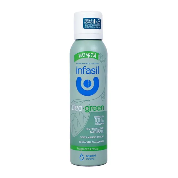 INFASIL GREEN DEODORANTE SPRAY FRAGRANZA FRESCA 125 ML