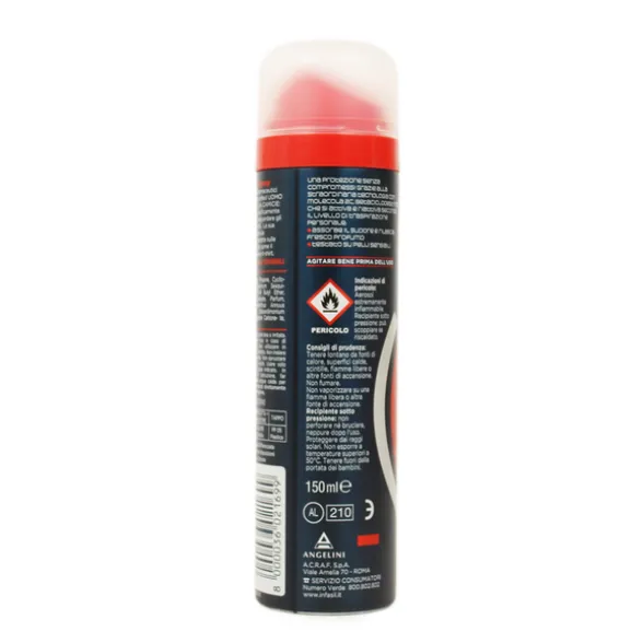 INFASIL UOMO DEODORANTE SPRAY DERMA 48 ORE SALVA CAMICIA 150 ML