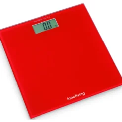 INNOLIVING BILANCIA PESAPERSONA COLORE ROSSO