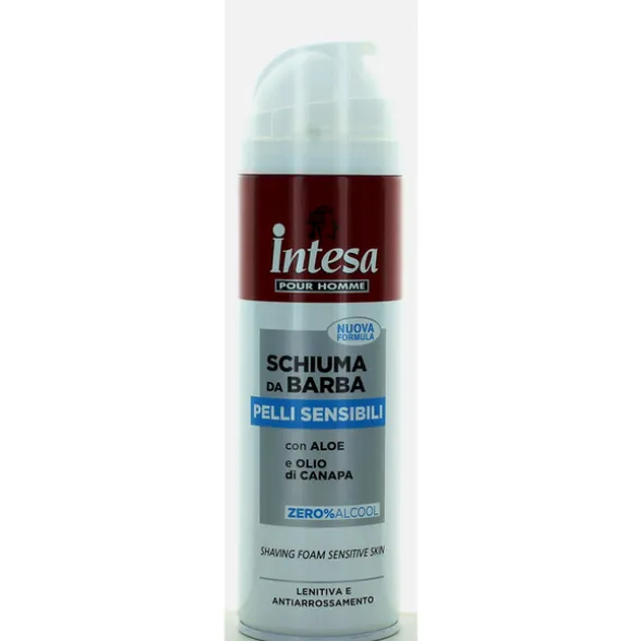 INTESA POUR HOMME SCHIUMA DA BARBA SENSIBILI 300ML
