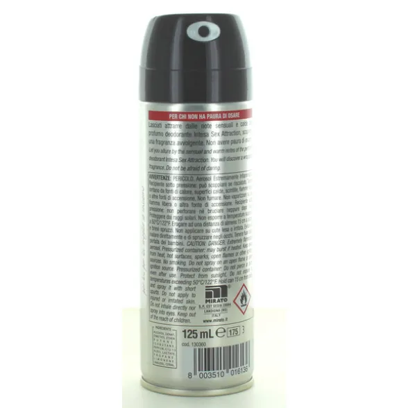 INTESA SEX UNISEX DEODORANTE ATTRACTION 125 ML