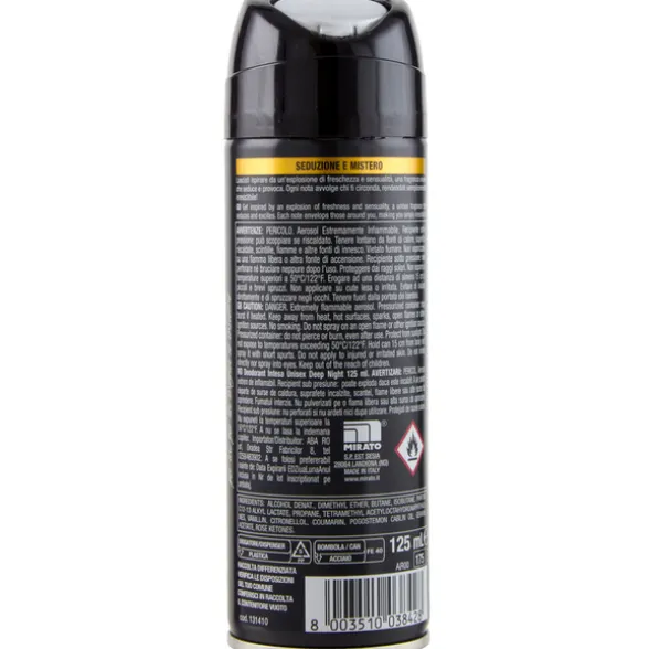 INTESA SEX UNISEX DEODORANTE SPRAY DEEP NIGHT 125 ML