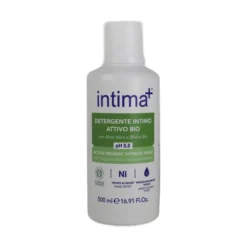 INTIMA+ DETERGENTE INTIMO BIO ATTIVO PH 5,5 ALOE VERA e MALVA 500 ML