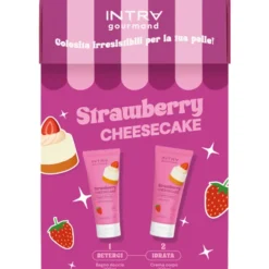 INTRA CONFEZIONE STRAWBERRY CHEESECAKE BAGNODOCCIA 200 ML + CREMA CORPO 200 ML