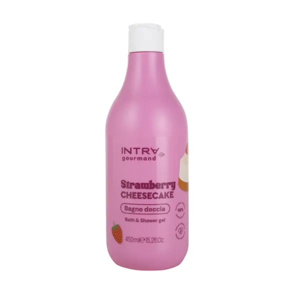 INTRA GOURMAND BAGNODOCCIA STRAWBERRY CHEESCAKE 450 ML