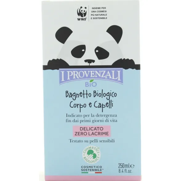 I PROVENZALI BIMBI BAGNETTO BIOLOGICO CORPO & CAPELLI ULTRA DOLCE 250 ML