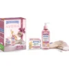 I PROVENZALI COFANETTI AVENA; CREMA VISO 50 ML + GEL DETERGENTE 150 ML + 3 DISCHETTI STRUCCANTI FIBRA BAMBOO IN MESH BAG