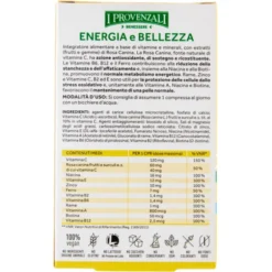 I PROVENZALI ENERGIA E BELLEZZA 30 COMPRESSE INTEGRATORE ALIMENTARE
