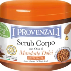I PROVENZALI MANDORLE DOLCI SCRUB CORPO ESFOLIANTE VASO 600 grammi