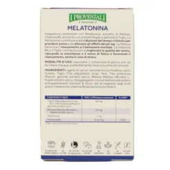 I PROVENZALI MELATONINA RELAX E SONNO SENZA LATTOSIO SENZA GLUTINE 60 COMPRESSE INTEGRATORE ALIMENTARE