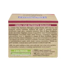 I PROVENZALI ROSA MOSQUETA BIO CREMA VISO 24H NUTRIENTE PELLI NORMALI - MISTE 50 ML