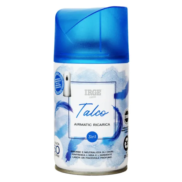 IRGE CASA DEO AIRMATIC RICARICA TALCO 250 ML - UNIVERSALE PER EROGATORE AUTOMATICO