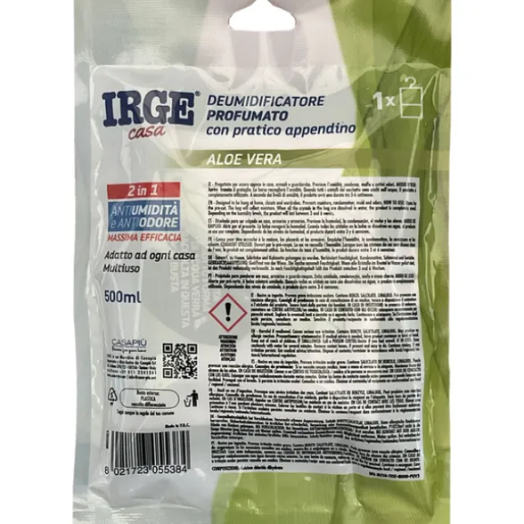 IRGE CASA DEUMIDIFICATORE CON APPENDINO ALOE VERA 500 ML