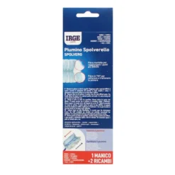IRGE CASA PIUMINO SPOLVERELLO STARTER KIT 3 PZ - 1 MANICO + 2 RICAMBI