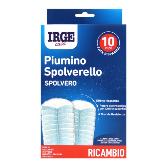 IRGE CASA PIUMINO SPOLVERELLO RICARICA 10 PEZZI