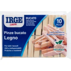 IRGE MOLLETTE PER BUCATO IN LEGNO 10 PEZZI
