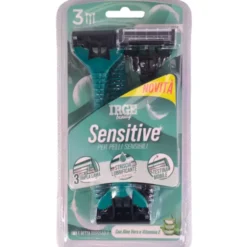 IRGE RASOIO SENSITIVE 3 LAME 3 PEZZI USA E GETTA