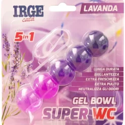 IRGE TAVOLETTA WC GEL BOWL 5in1 LAVANDA
