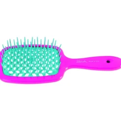 JANEKE SPAZZOLA CAPELLI SUPERBRUSH FUCSIA/TURCHESE