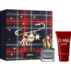 JEAN PAUL GAULTIER SCANDAL HOMME COFANETTO REGALO CON EDT 50 ML + SHOWER GEL 75 ML