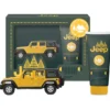 JEEP KIDS COFANETTO SHOWER GEL 200 ML + MODELLINO JEEP 1:32 UFFICIALE BURAGO