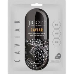 JIGOTT CAVIAR MASCHERA VISO 100% COTONE
