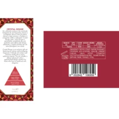 KALEY CRYSTAL ROUGE FRAGRANCE AMBRATO INTENSO COFANETTO REGALO: PROFUMO ROLL ON 10 ml, DELUXE POCHETTE