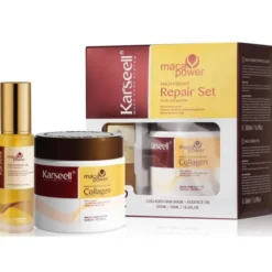 KARSEELL SET PROFESSIONALE IDRATANTE E RIPARATORE. MASCHERA 500 ML + OLIO 50 ML