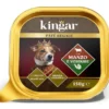 KINGAR DOG PATE' MANZO VERDURE VASCHETTA 150 GRAMMI