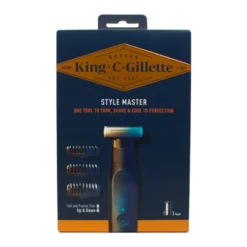 KING C GILLETTE STYLE MASTER TRIM + 3 TESTINE