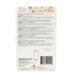 KISS BOX 100 UNGHIE ARTIFICIALI BIANCHE CORTE, PUNTA SQUADRATA + COLLA 3 gr FULL COVER SHORT SQUARE