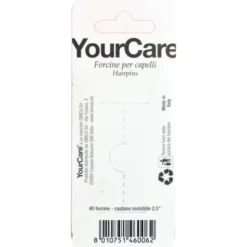 KOMET FORCINE PER CAPELLI CASTANO 2,5" 40 PZ