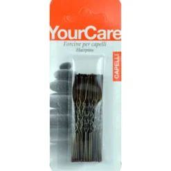 KOMET FORCINE PER CAPELLI CASTANO 2,5" 40 PZ
