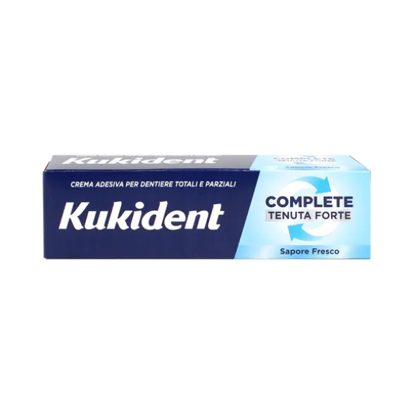KUKIDENT COMPLETE PLUS ORIGINAL CREMA ADESIVA PER DENTIERE TUBO 35 grammi