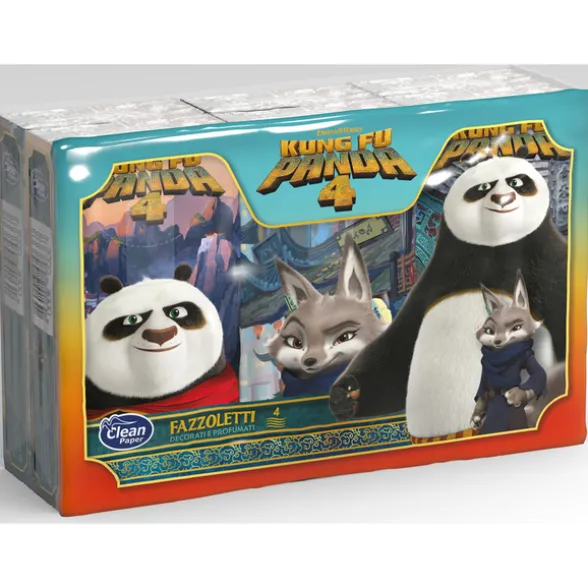 KUNG FU PANDA4 6 PACCHETTI DA 9 FAZZOLETTI