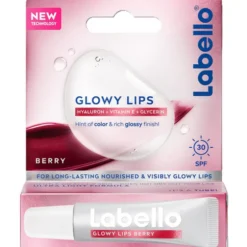LABELLO BURROCACAO GLOWY BERRY ACIDO IALURONICO SPF30 TUBETTO