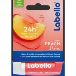 LABELLO BURROCACAO PEACH SHINE 24H IDRATAZIONE 5,5 ML