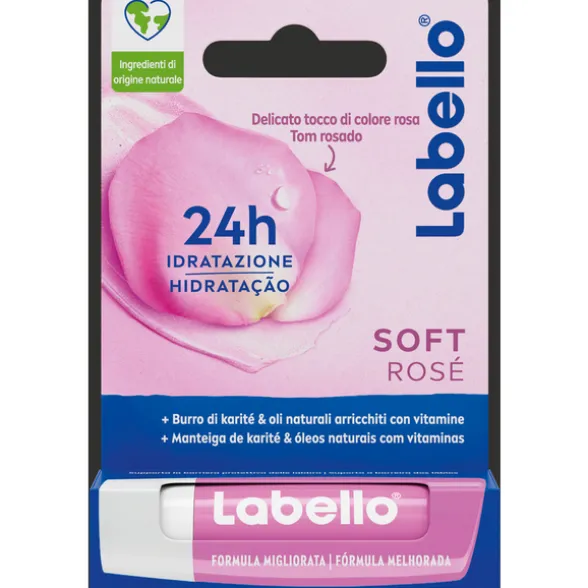 LABELLO BURROCACAO SOFT ROSE' 24H IDRATAZIONE 5,5 ML